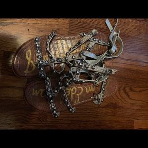 Sam Edelman womens Gladiator sandals. Size 9. Worn